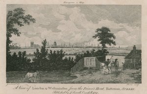 Ein Blick auf London und Westminster