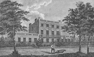Dr. Lettsoms Haus, Camberwell, um 1805, 1912