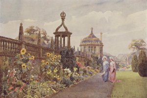 Montacute, Sonnenblumen von George Samuel Elgood
