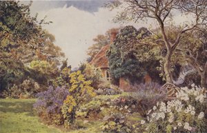 Stone Hall, Easton, der Freundschaftsgarten von George Samuel Elgood