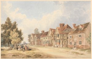 Das Dorf Chiddingstone, Kent