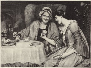 Werbung für Mazawattee-Tee von George Sheridan Knowles