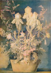 Blumenmalerei von George Sheringham, ca. 1910-1920, 1936