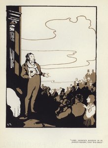 Illustration für Der glückliche Heuchler von Max Beerbohm