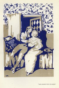 Illustration für Der glückliche Heuchler von Max Beerbohm von George Sheringham