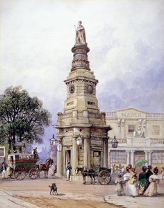Denkmal für Georg IV., Battle Bridge jetzt King