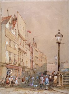 Ansicht des Smithfield-Marktes, City of London