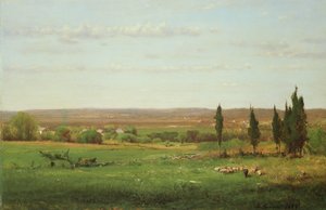 In der Nähe von Eagleswood, 1869 von George Snr. Inness