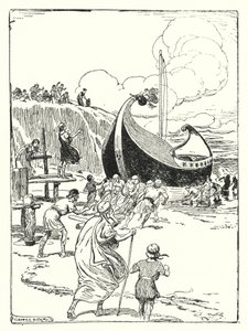 Jason und die Argonauten: "Das gute Schiff Argo sprang vom Sand auf die Rollen und stürzte vorwärts wie ein tapferes Pferd"