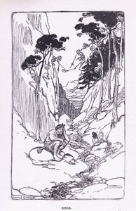 Sinis, aus Die Helden, veröffentlicht von George Allen und Unwin 1929 von George Soper