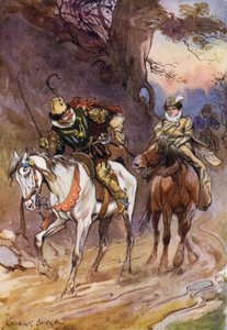 Als das Pferd von Katharina stolperte, tobte und fluchte er über das arme erschöpfte Tier von George Soper