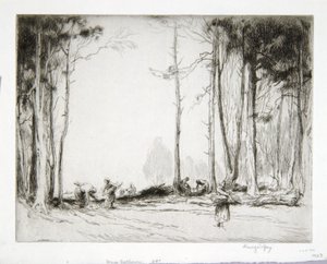 Holzsammler von George Soper