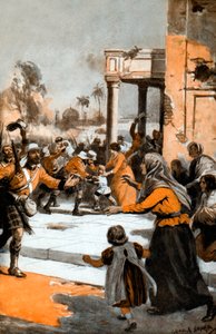 Schotten bei der Befreiung von Lucknow