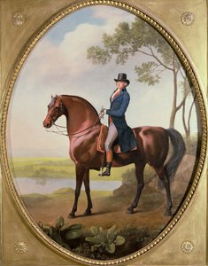Warren Hastings auf seinem Arabischen Pferd