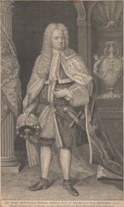 Edward Harley, 2. Earl of Oxford und Earl of Mortimer von George Vertue