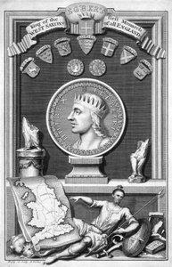 Egbert der Sachse, erster König von ganz England, 18. Jahrhundert