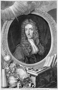 Robert Boyle, irischer Chemiker und Physiker des 17. Jahrhunderts, 1739 von George Vertue