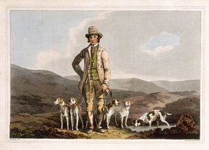 Der Hundebrecher, graviert von Robert Havell dem Älteren, veröffentlicht 1814 von Robinson und Son, Leeds