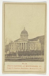 Staatskapitol in Montpelier, VT von George Watson