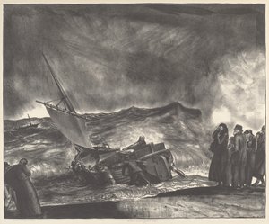 Allan Donn geht zur See von George Wesley Bellows