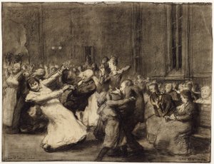 Tanz im Irrenhaus von George Wesley Bellows