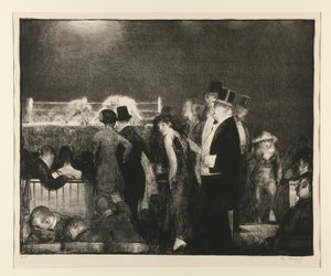Vorbereitungen zum großen Kampf, Nr. 8 von George Wesley Bellows