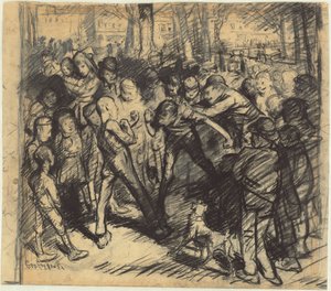 Straßenkampf [recto], 1907