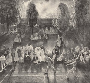 Tennis von George Wesley Bellows