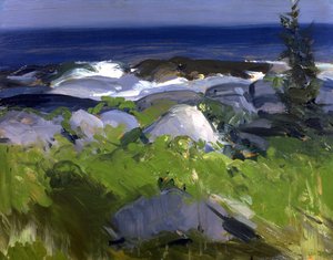 Weinbewachsene Küste - Monhegan Island, 1913