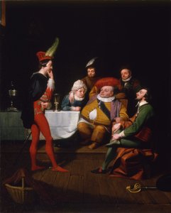 Falstaff spielt Henry IV., ca. 1834