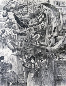 EDISONS Einfallsreichtum, gesehen von George du Maurier von George du Maurier