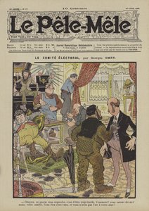 Das Wahlkomitee (Illustration für Le Pele-Mele, 1906)