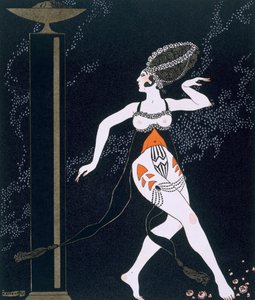 Ballettszene mit Tamara Karsavina (1885-1978) 1914
