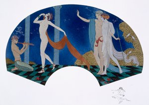 Fandesign von Georges Barbier