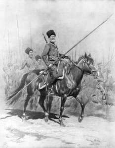 Kosakenkavallerie von Georges Bertin Scott