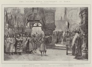 Das Victor-Hugo-Jubiläum in Paris von Georges Bertin Scott