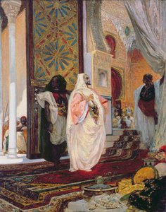 Eintritt ins Harem von Georges Clairin