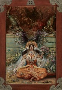 Sarah Bernhardt in der Rolle der Izeyl