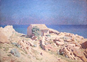 Landschaft von Roussillon von Georges Daniels de Monfried