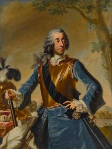 Clemens August von Bayern als Großmeister des Deutschen Ordens von Georges Desmarées
