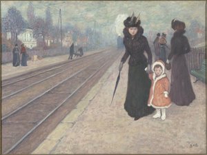 La Gare de Banlieue, 1896-1897
