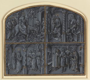 Vier Szenen aus dem Leben Christi von Georges Hurtrel