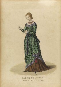 Laura de Noves von Georges Jacques Gatine