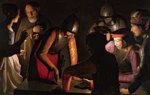 Die Verleugnung des Heiligen Petrus von Georges La Tour de