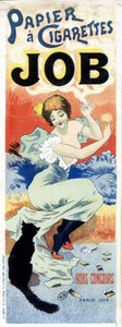 Plakat für „Job“ Zigarettenpapier von Georges Meunier