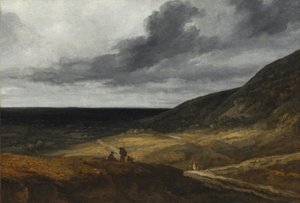 Landschaft bei Paris, um 1840 von Georges Michel