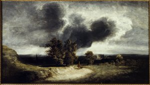 Landschaft in der Umgebung von Paris, ca. 1830