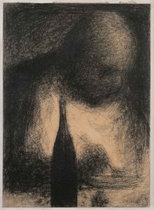 Le dîneur, ca. 1883-1884 von Georges Pierre Seurat