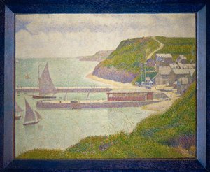Port-en-Bessin, Vorhafen, Hochwasser