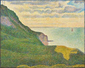 Meereslandschaft bei Port-en-Bessin, Normandie, 1888